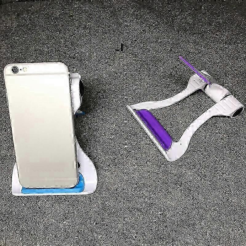 Foldable Tablet Stand, Adjustable Angle, Desktop Foldable Tablet, Multifunctional Convenient Stand for Blue