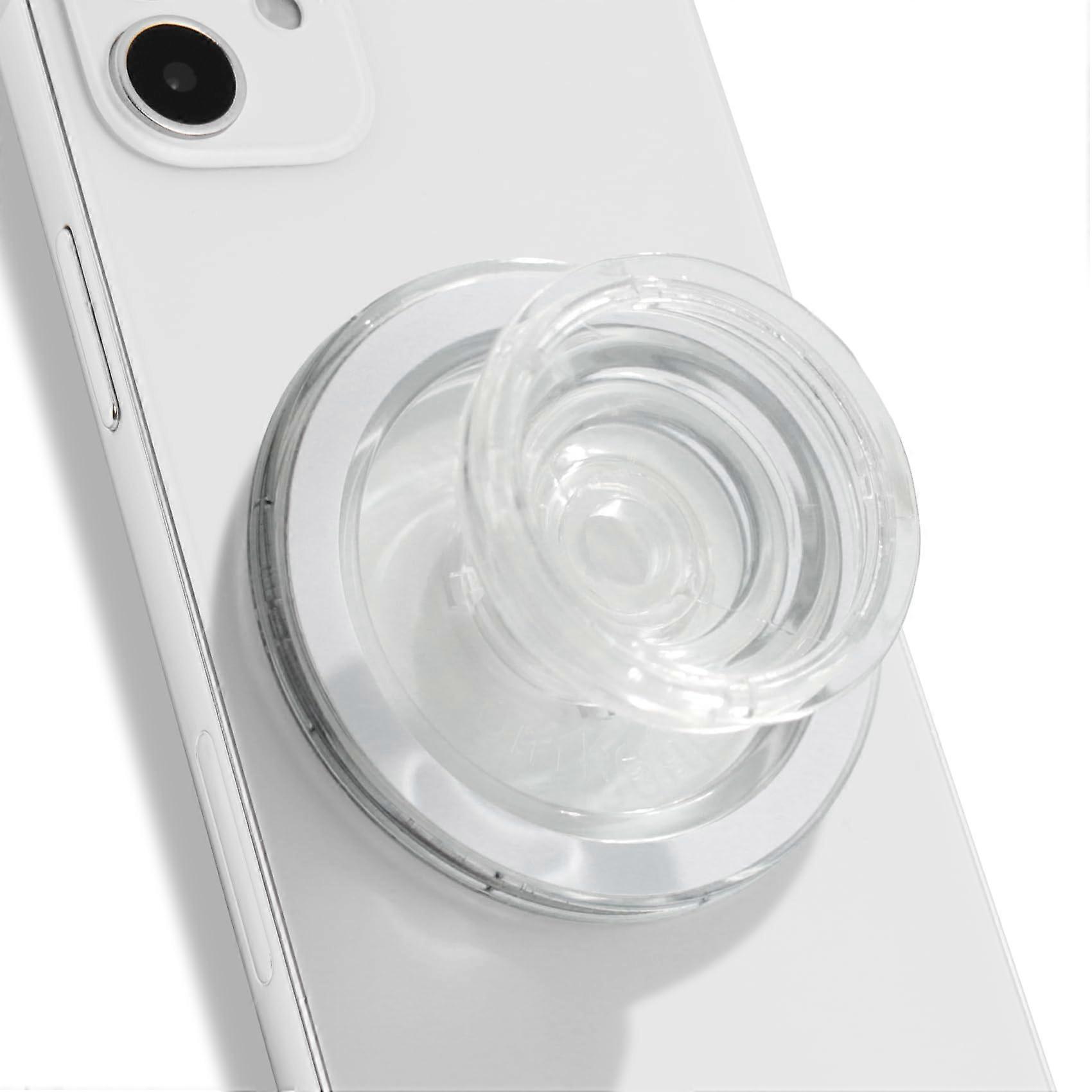 Translucent Color Design Mobile Phone Grip Stand Holder for Smartphones and Tablets, Compatible with All Models