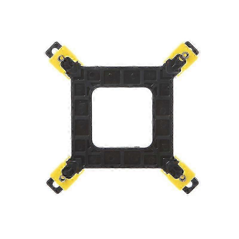 CPU Backplate Bracket for Intel LGA 775/1155/1156/1366 Sockets, Multi-Platform Desktop Cooler Mounting Hardware