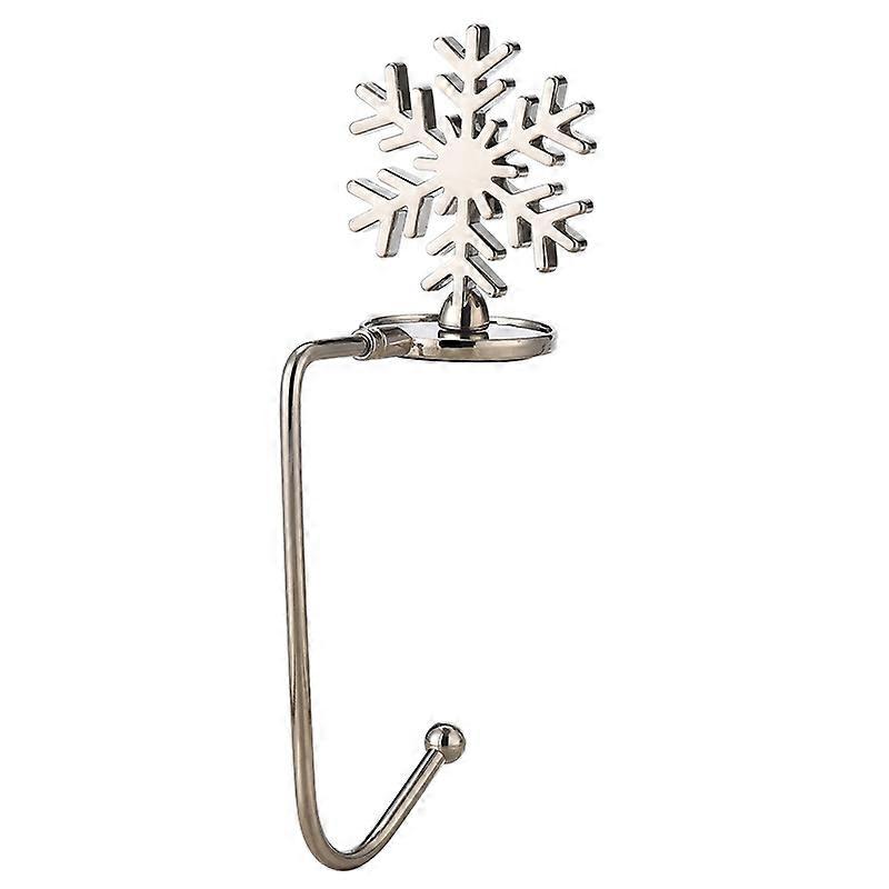 Christmas Decorative Hook Cartoon Christmas Hanger, Spec: Silver Snowflake