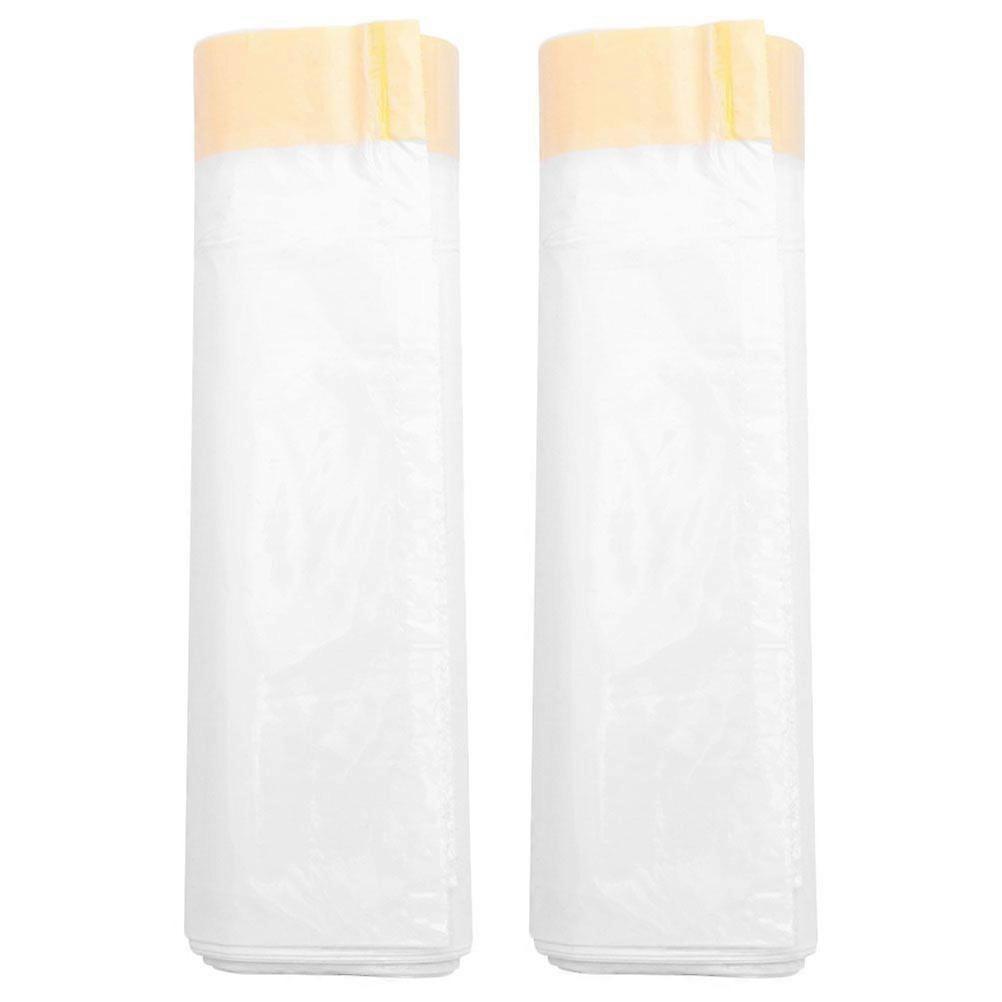 2 Rolls Cat Litter Box Liners Drawstring Kitty Litter Pan Bags for Indoor