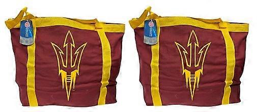 Arizona State Sun Devils NCAA Little Earth Canvas Tote 2 Pack