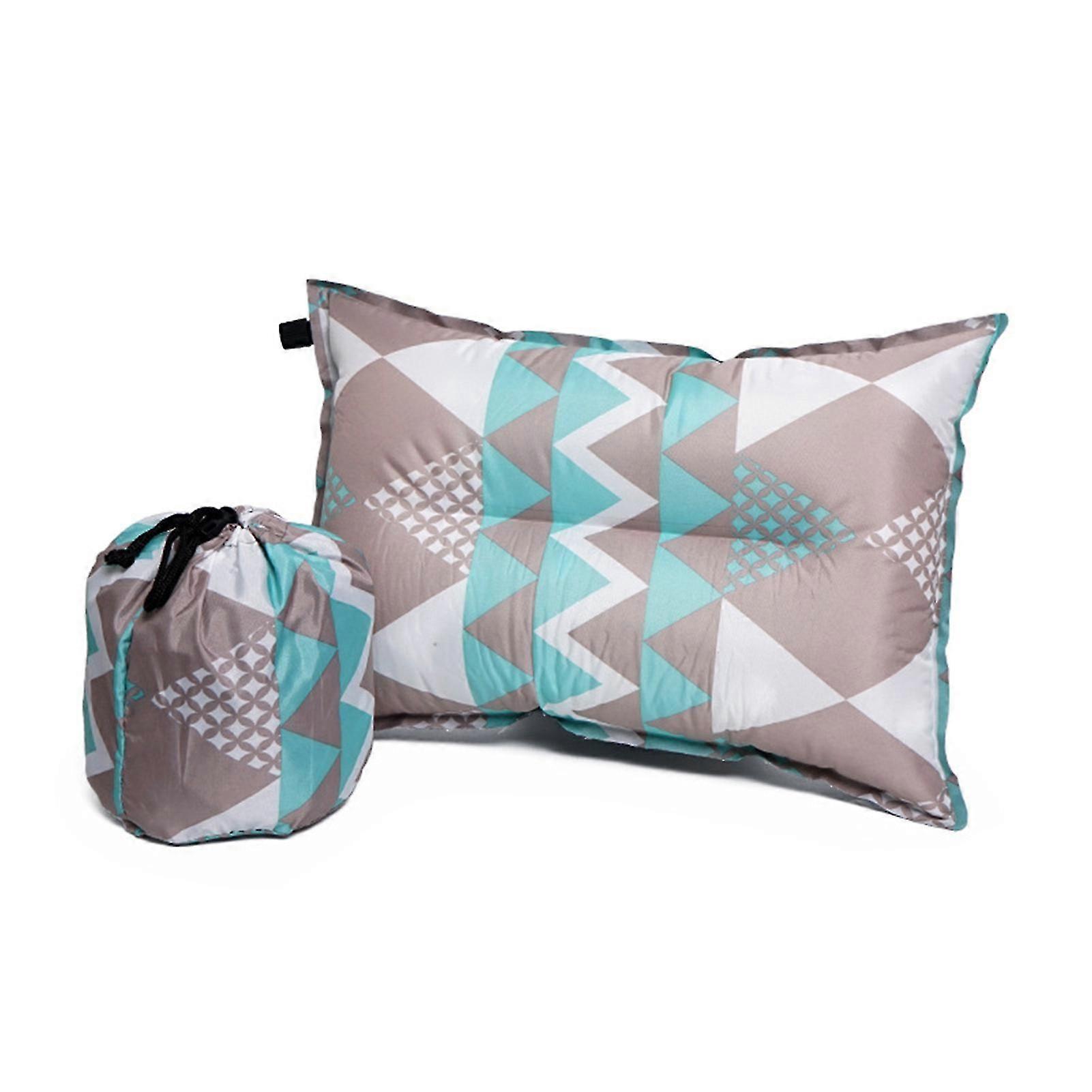 Ultra-Light Automatic Inflating Camping Pillow with Storage Bag for Hiking and Backpacking