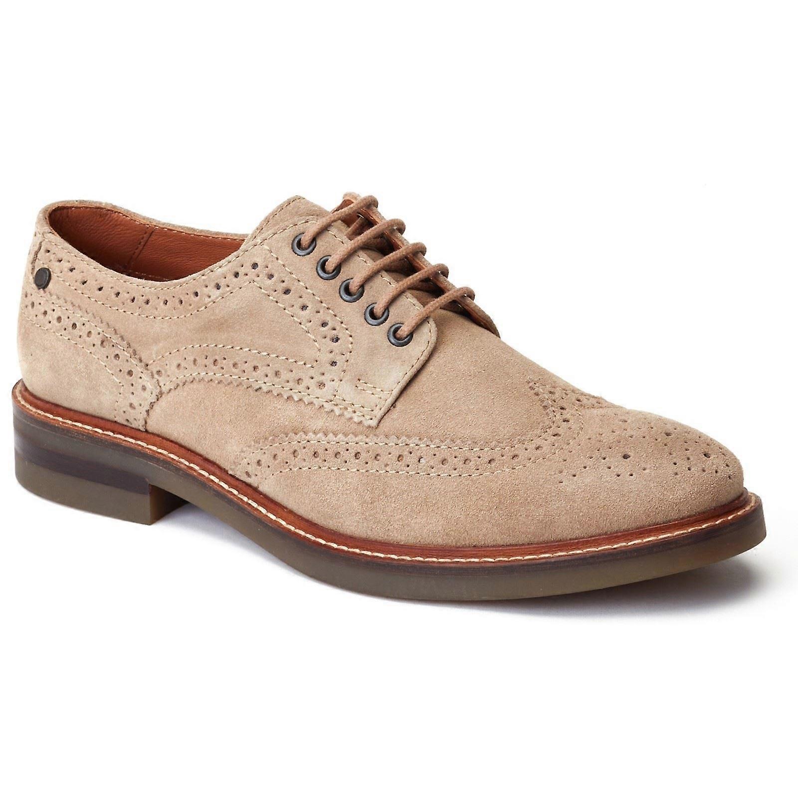 Base London Hatfield Tan Läder Man Klassisk Spets Skor-12