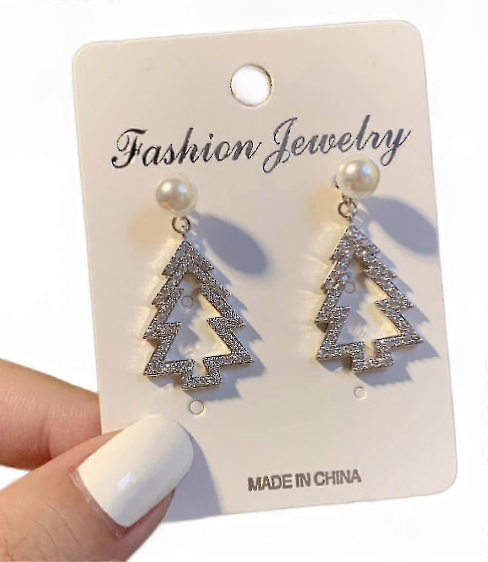 (tree Pearl Earrings