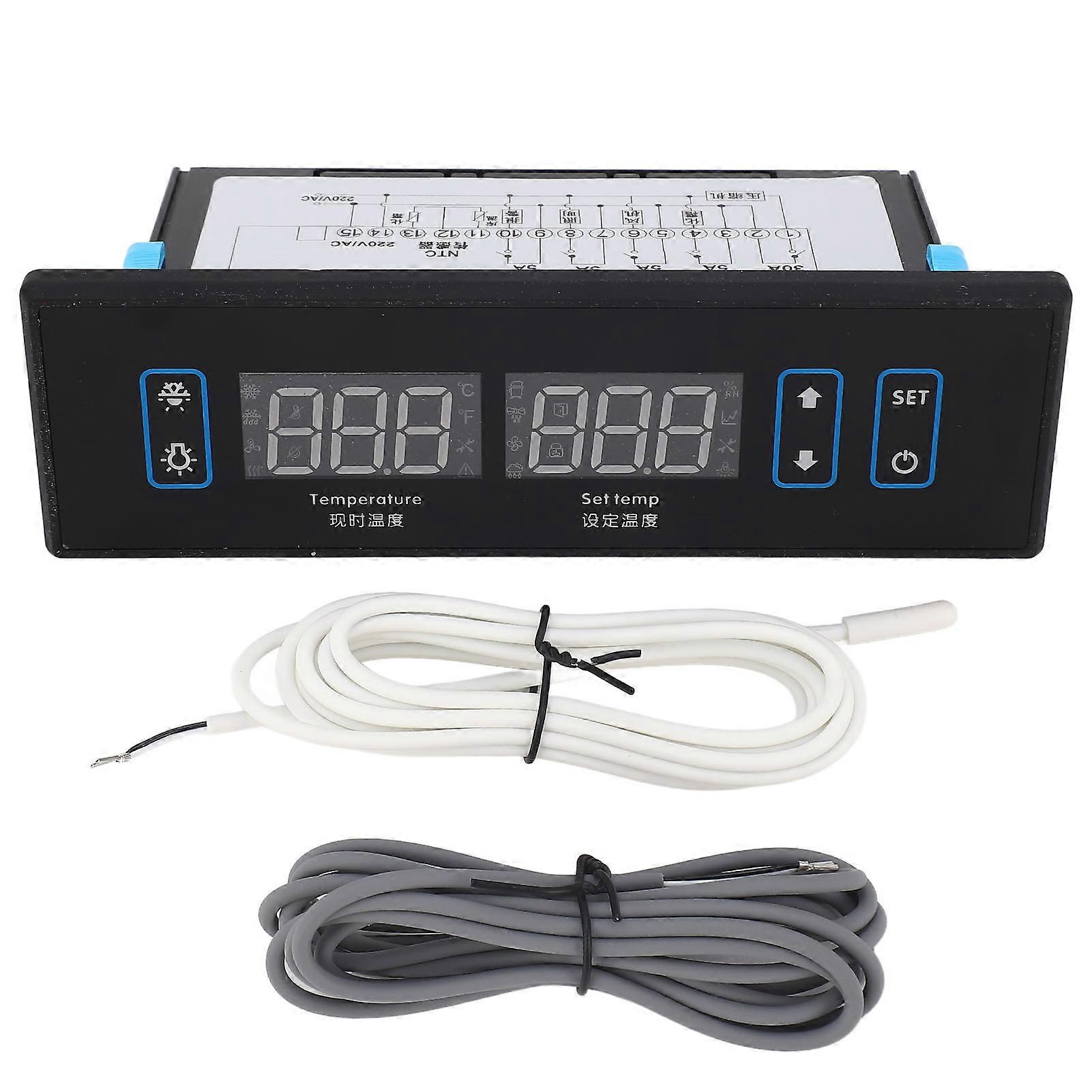 Digital Display Temperature Controller Intelligent Thermostat Regulator Kitchen Utensils Freezing Defrosting AC220V
