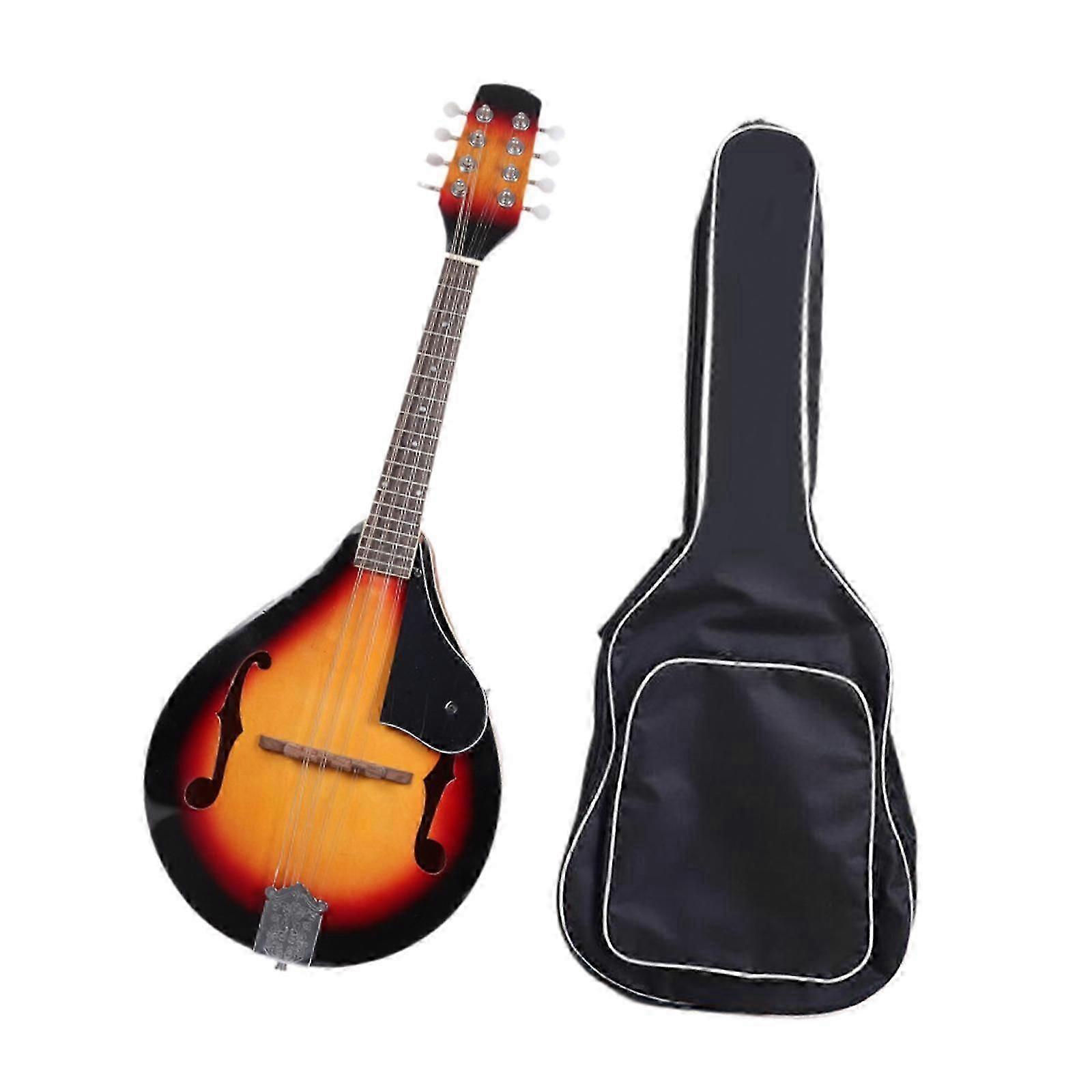Mandolin Musical Instrument with Mandolin Gig Bag for Concert Stage Practice