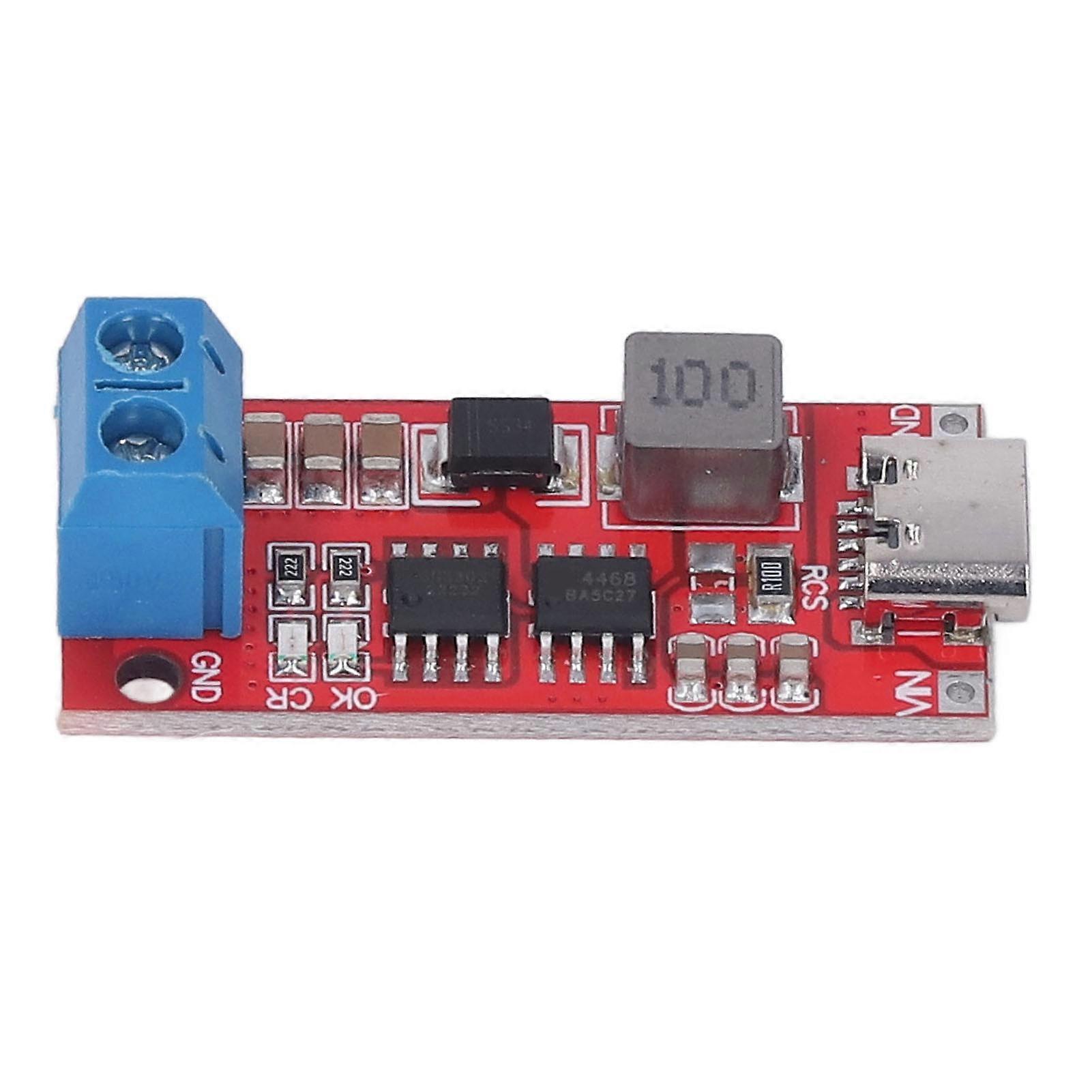 Lithium Battery Boost Module Type C Interface PCB Step Up Boost Module for Protection DC3‑6V