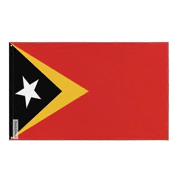 Flag of East Timor – 192 x 288 cm – Polyester – Metal eyelets – Durable