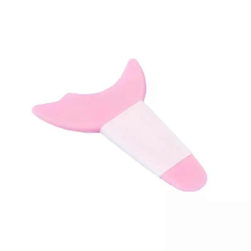 Silicone Mascara Eyelash Shield Applicator Guard Tool Multifunction Eyelash Eyeshadow Pads Reusable Eyelashes Guide Tool