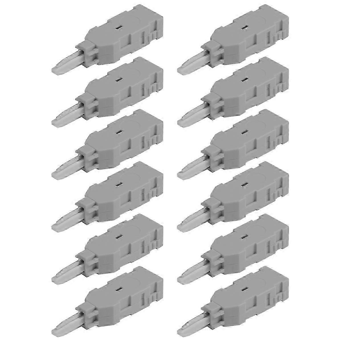10Pcs 110 Test Rj11 Voice Connector Mdf Check Phone Voice For Krone Module Patch Panel