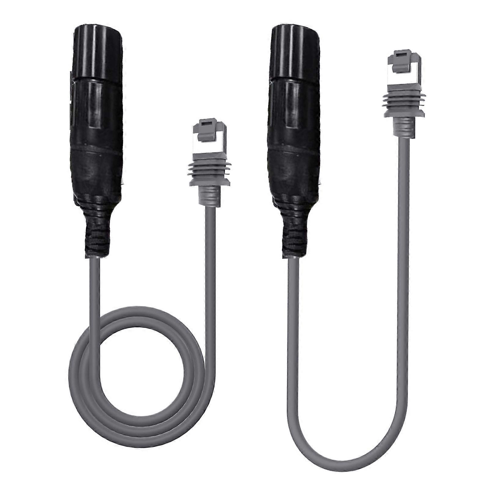 Fast Speed Ethernet Cable Connectors for Gen 3 Satellite, Waterproof RJ45 Adapter with Easy Installation