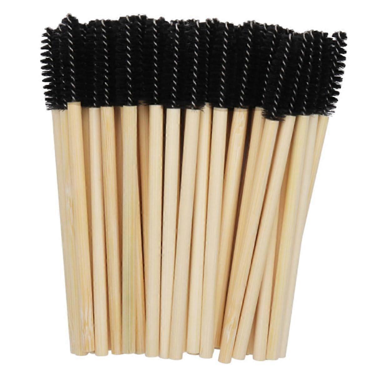 Easy Roll Lash Brush Wands 100pcs Disposable Mascara Brushes for Eyelash Brow Styling