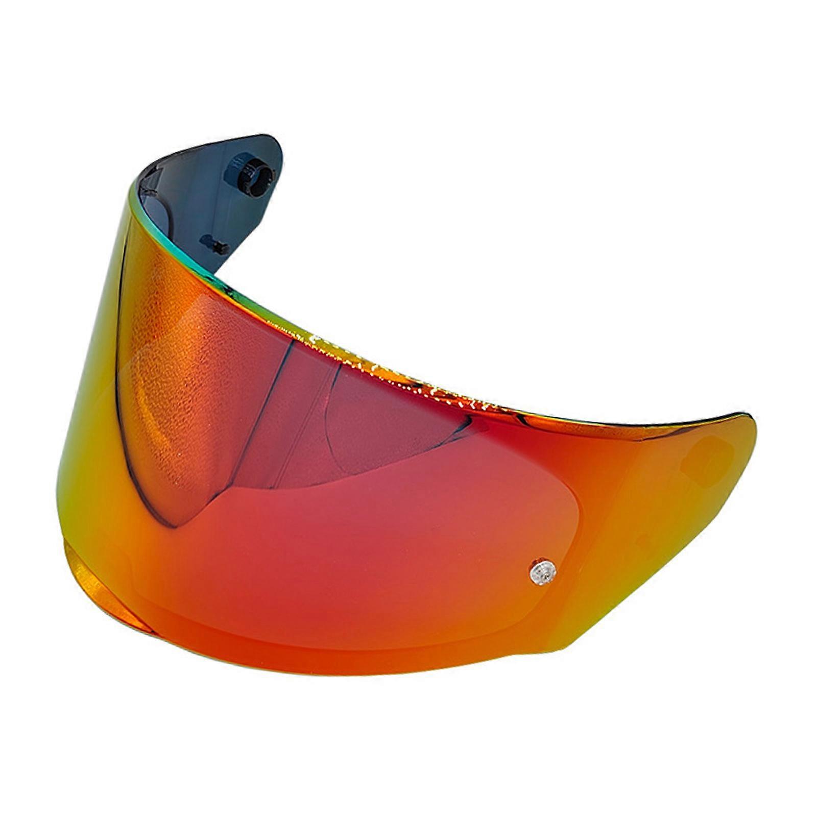 Helmet Visor Motorcycles Full Face Helmet Visor Lens 6 Color Available Visor for FF353 320 328 800 Tea Aurora Red