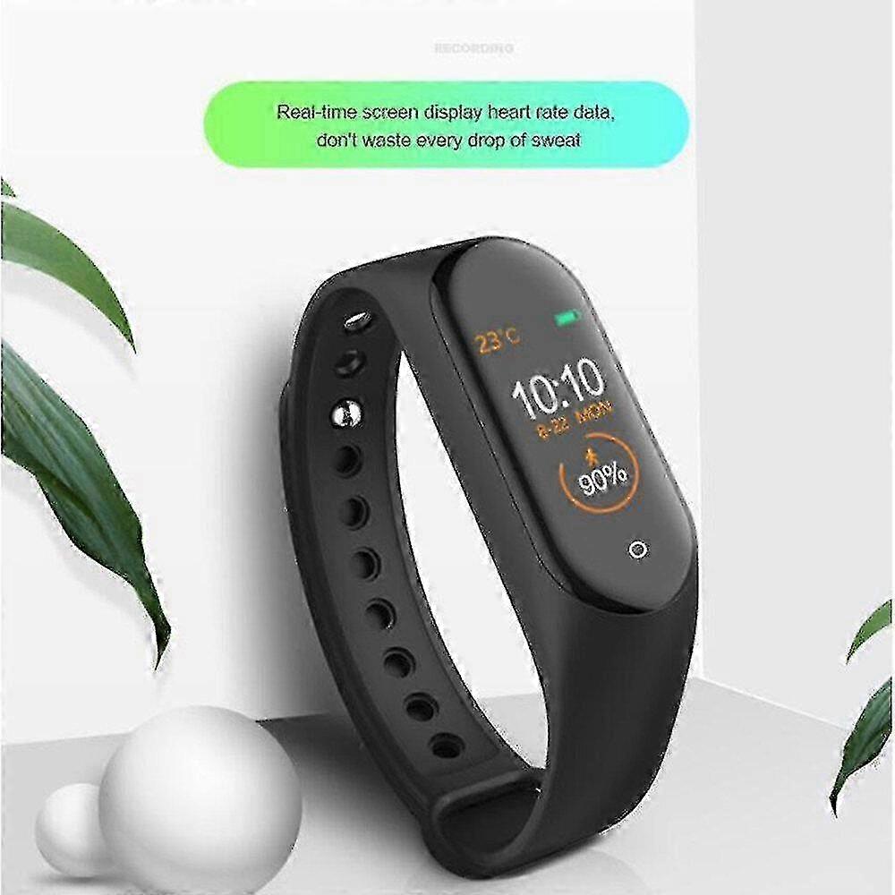 Smart Pedometer Sport Wristband with Heart Rate Monitoring and Pressure Measurement Function
