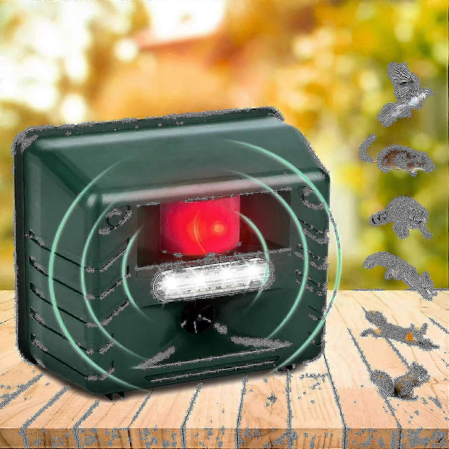 Electronic Bird Repeller Version For Pigeons, Starlings, Sparrows And Seagullsc5 -QWER