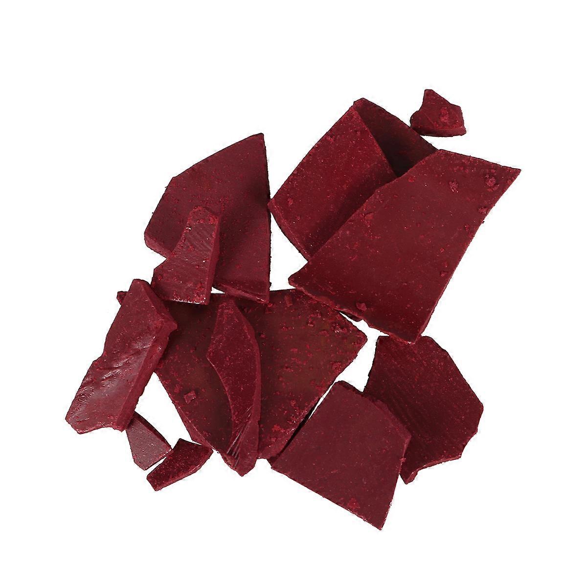 Deep Red Soy Wax Dye Flakes 2 Pcs, Safe & Odorless Candle Making Supply for Home and Professional Use