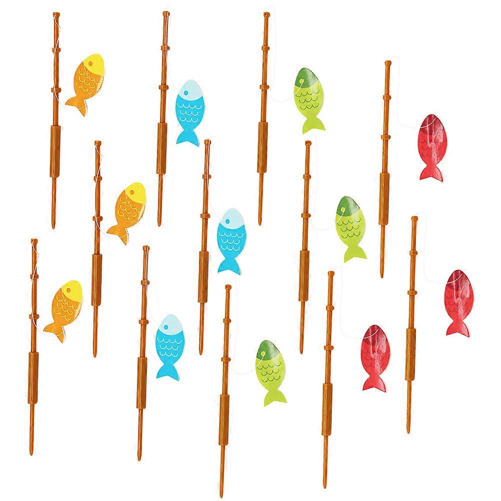 Fishing Cake Decorations, Fun Party Ornaments, Creative