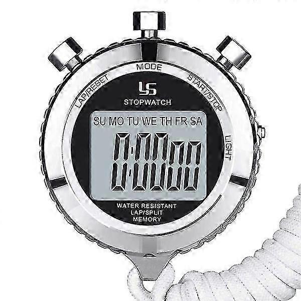Metal Stopwatch Clock Daily Digital Timer