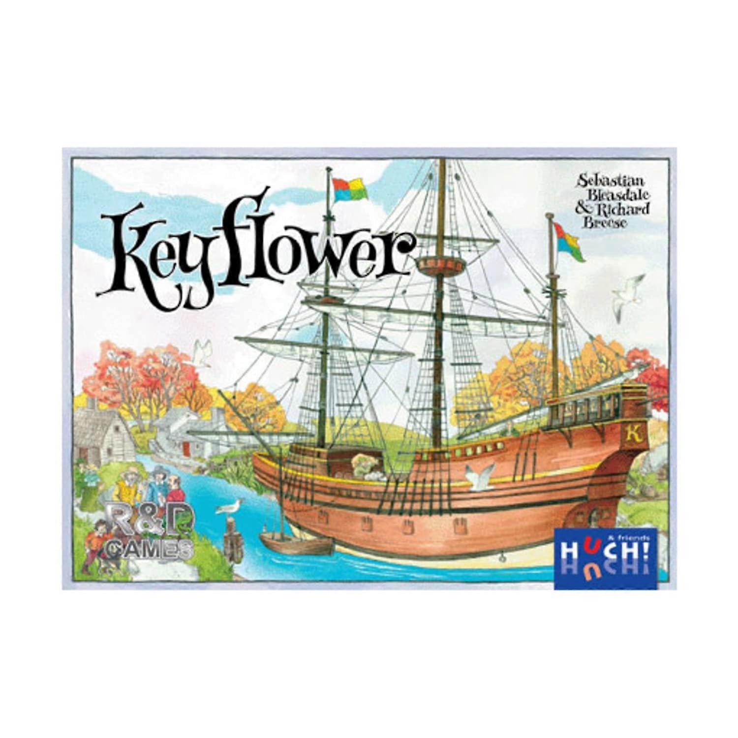 R&d Games Keyflower Board Game, Multi-colored