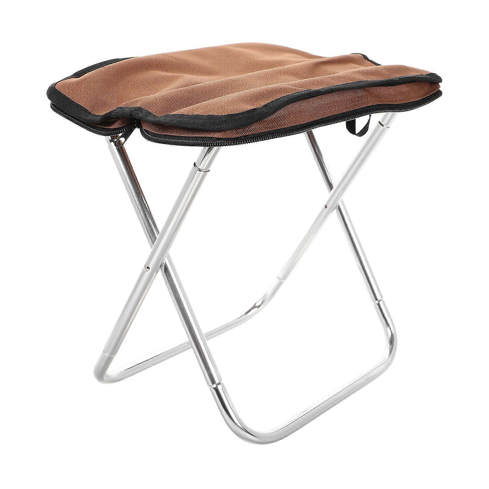 Folding Stools For Adults Portable Collapsible Stool Cushion Compact For Camping Barbecues Multi Ergonomic Comfort 1Pack