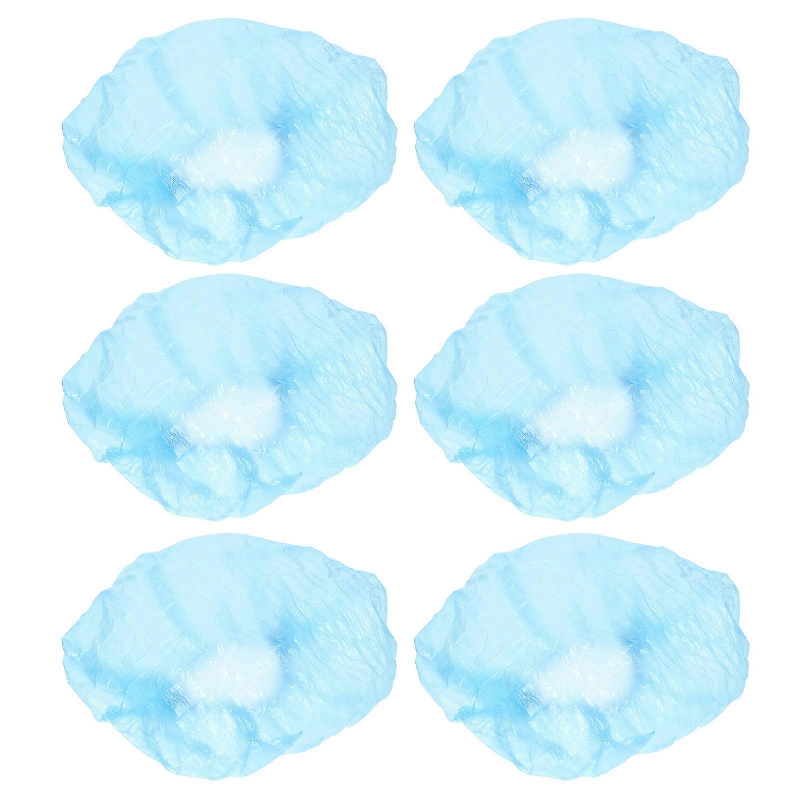 Disposable Bath Hats Multi Purpose Bath Hats Shower Hats Hair Protection Round Shape Home Use 200Pcs