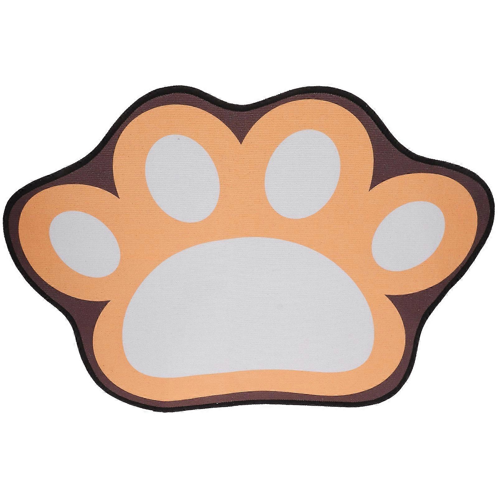 Multi-use Pet Mat Quick Dry Cat Food Mat Non-slip Bottom Pet Bathing Rectangular 59.50X40.00X0.50CM 1 Set