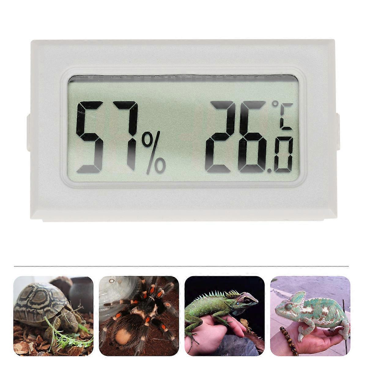 Wireless Hygrometer Mini Digital And Humidity Measurement For Pet Crawler Box 5Pcs