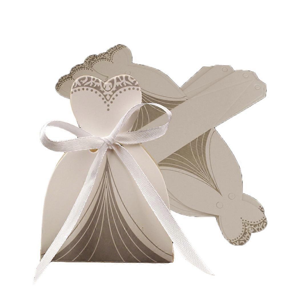 キャンディー包装箱エレガントなデザインの長方形マルチカラー5 * 3 * 9.5cmプレゼント好意50個