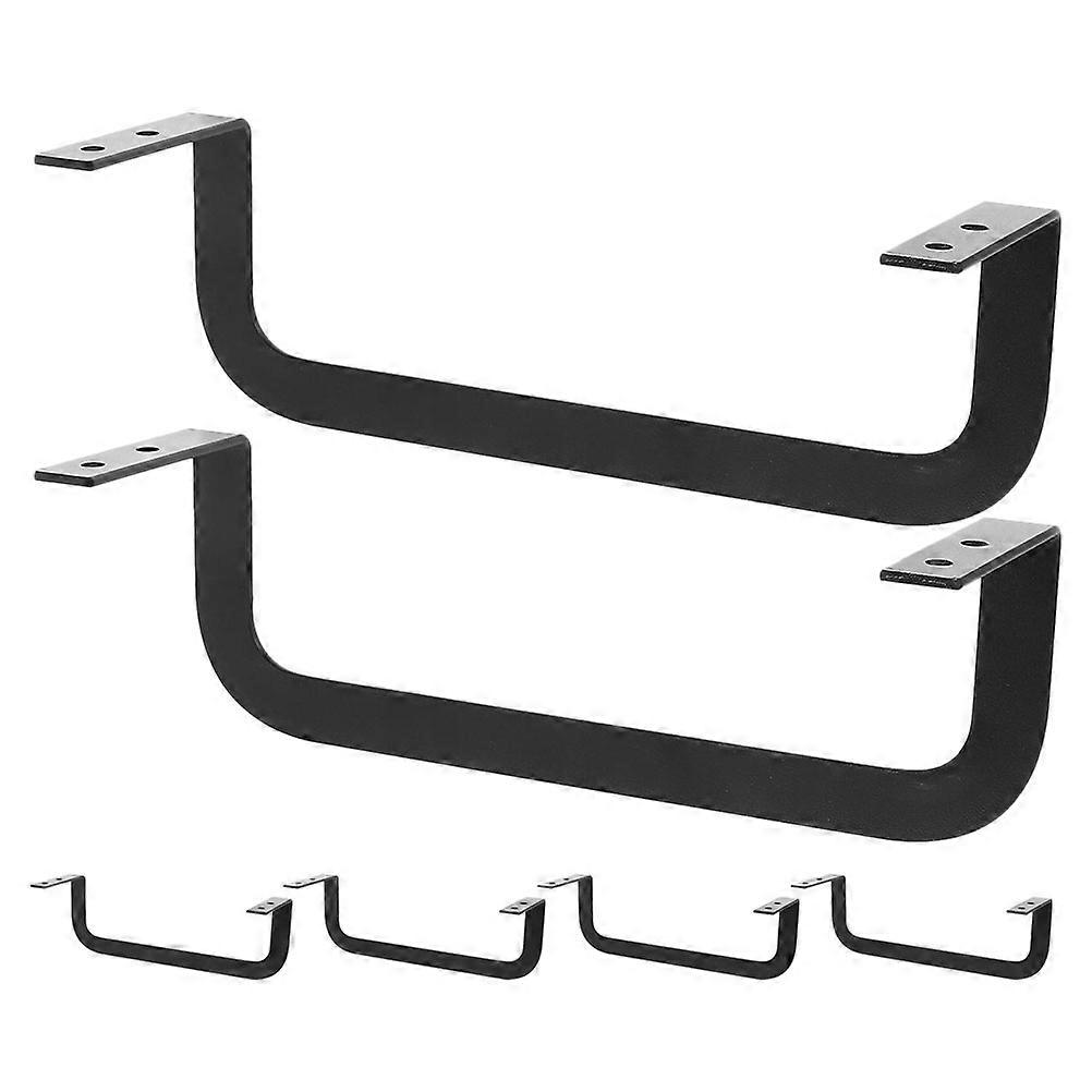 Mattress Brackets to Prevent Sliding Iron Rectangular Simple Design 6Pcs