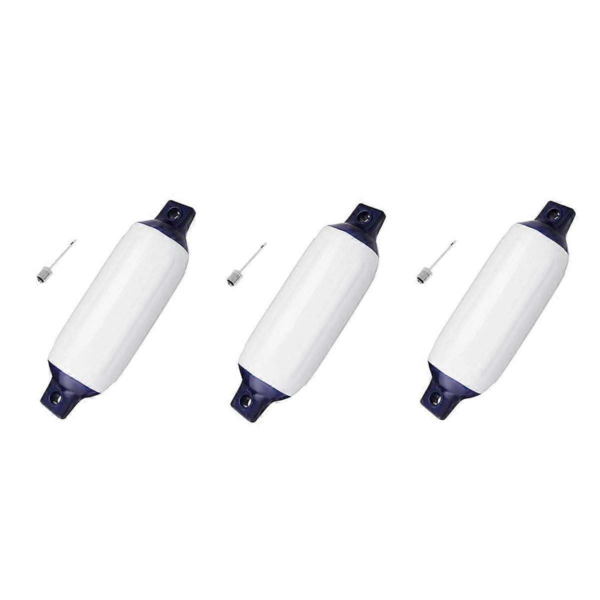 3X Inflatable Boat PVC Boat Anchor Bumper Marine Boat for Boat, Sailboat, Cuddy Etc,(6.5X23 Inch)