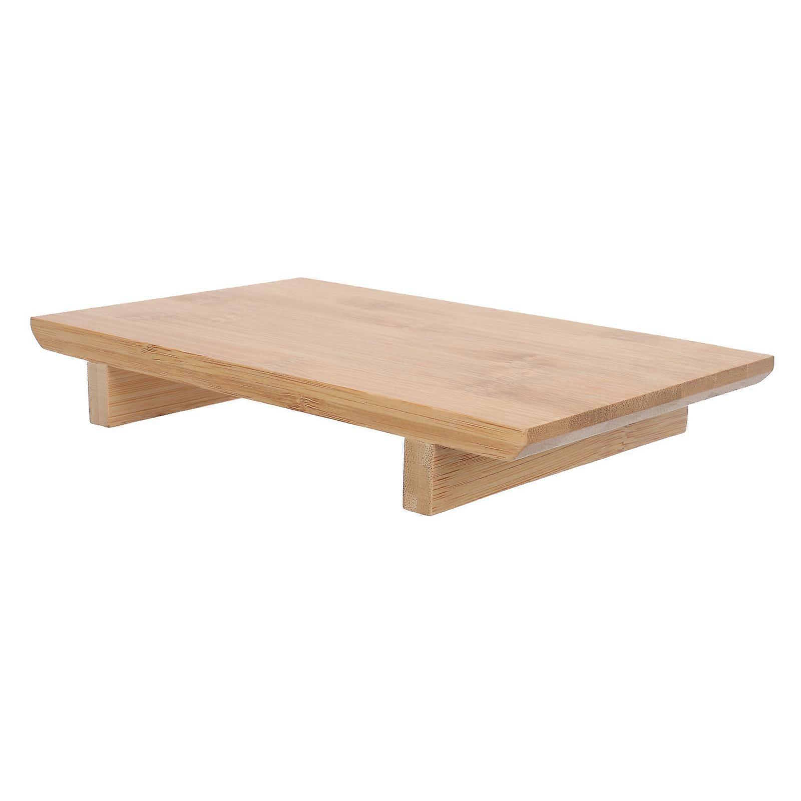 1PC Bamboo Sushi Plate Practical Japanese Style Food Serving Dish