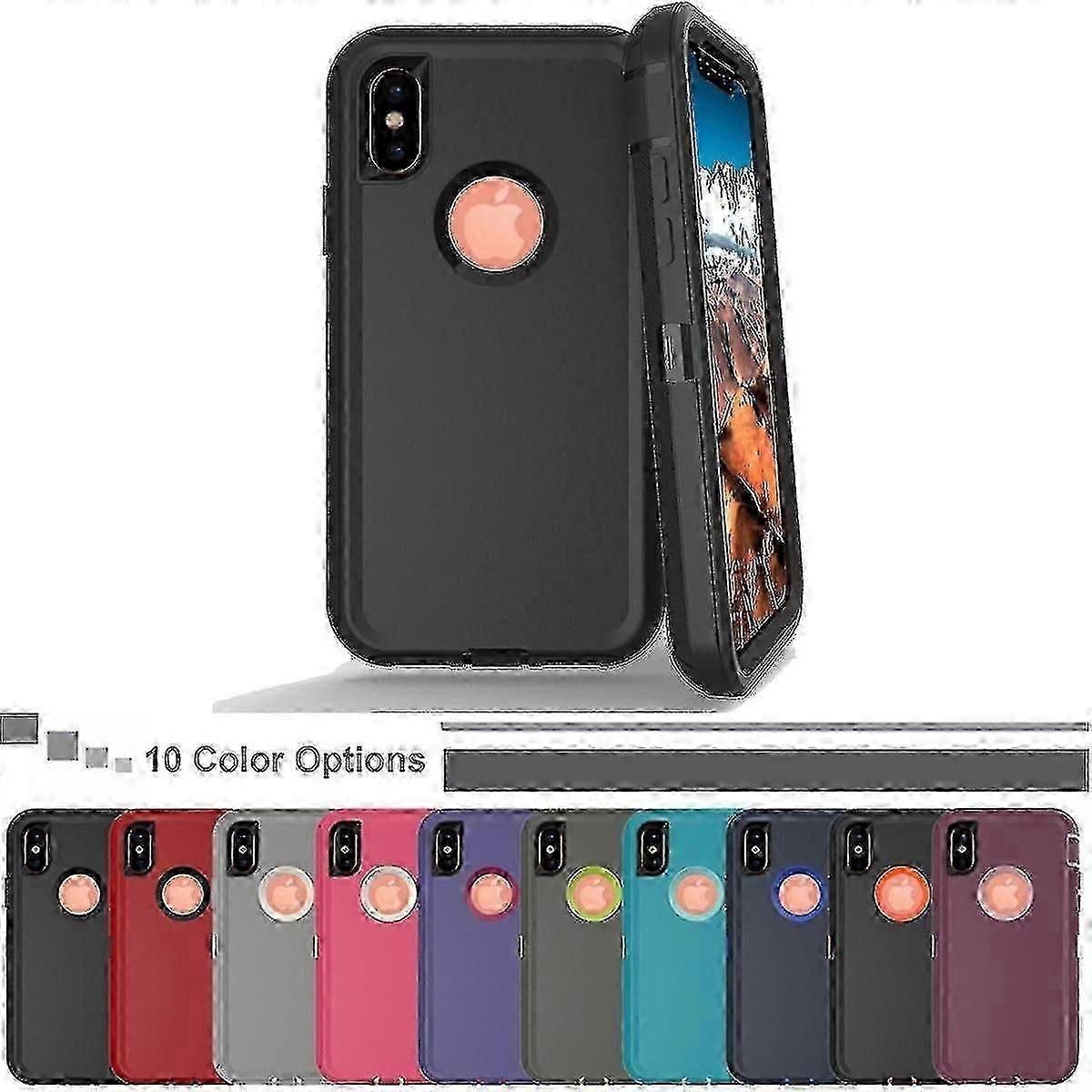 Phone Case For Iphone X Xs Shockproof Defender Cover Protector