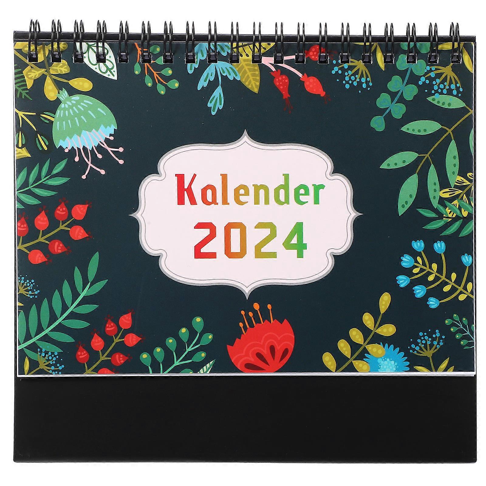 a refined product description for your **German Desk Calendar With Coil Binding**:

 

### **German Desk Calendar with Coil Binding | Monthly