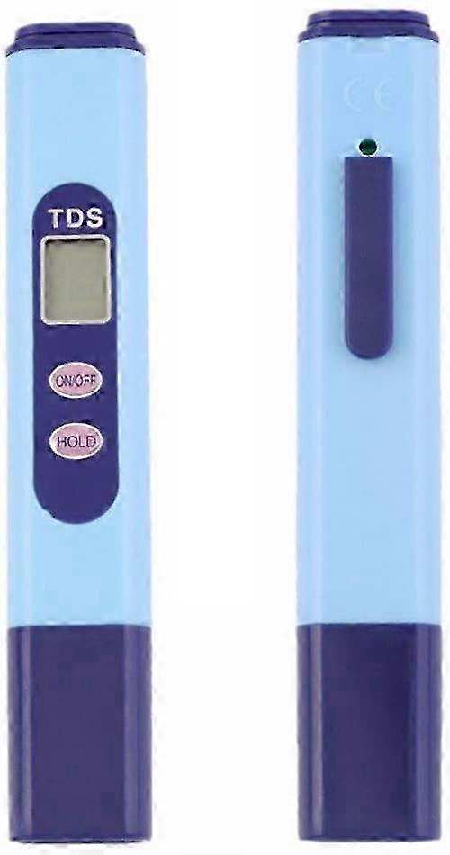 TDS-2B Water Quality Meter Tester Digital LCD Professional Measuring Pen Water Hardness Mineral Impurity Content in Water
