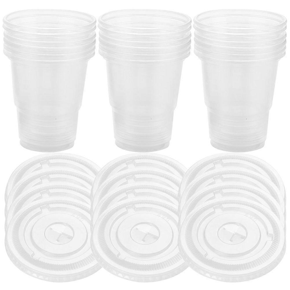 Cups For Design Ice Beverage Container Daily Use 380ml 50Pcs