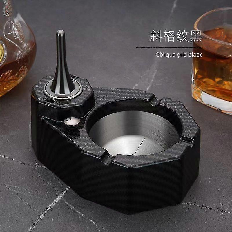 10,000 Times Match Desktop Kerosene Ashtray Lighter, Male Oil And Electricity Hybrid Charging, Living Room Lighter In One