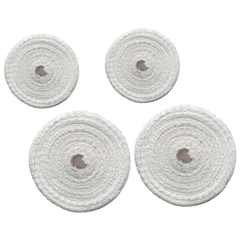 Cotton Meat Netting 4 Rolls for Sausage Pork Cooking, Elastic Natural Twine for Food Safe Ham String, Kitchen Supplies for Home and Professional Use