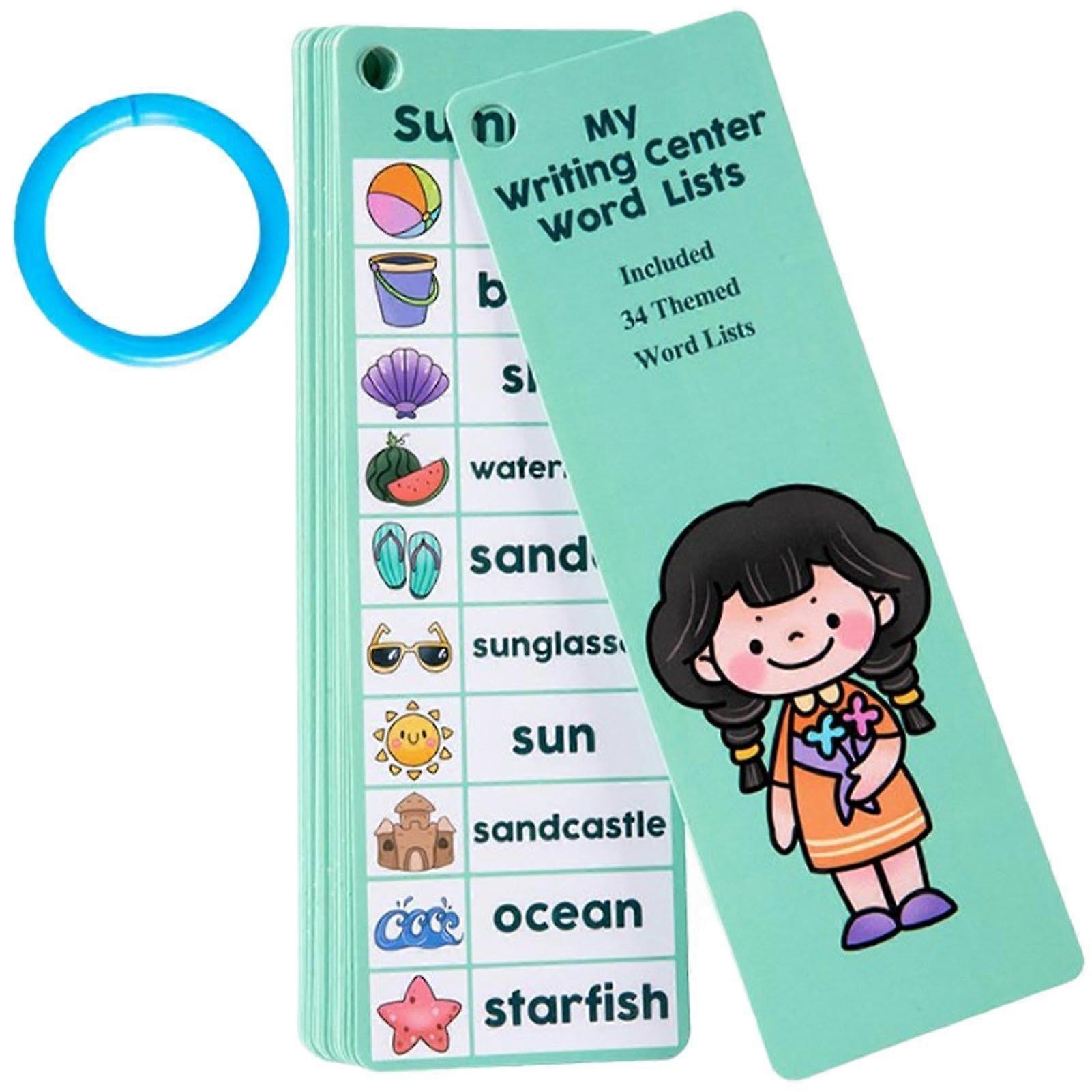 Frequency Words Flashcards Frequency Vocabulary Builder Card, Sight Words, Educational Flashcards for Children Aged 3