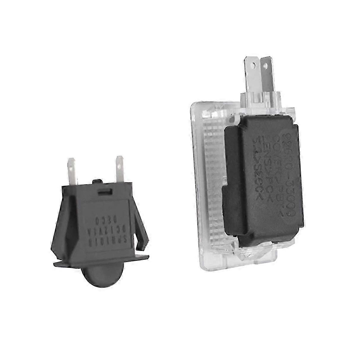 Glove Box Lamp Switch Black Direct Fit Easy Installation Plastic Plug-And-Play for Compatible Model 935