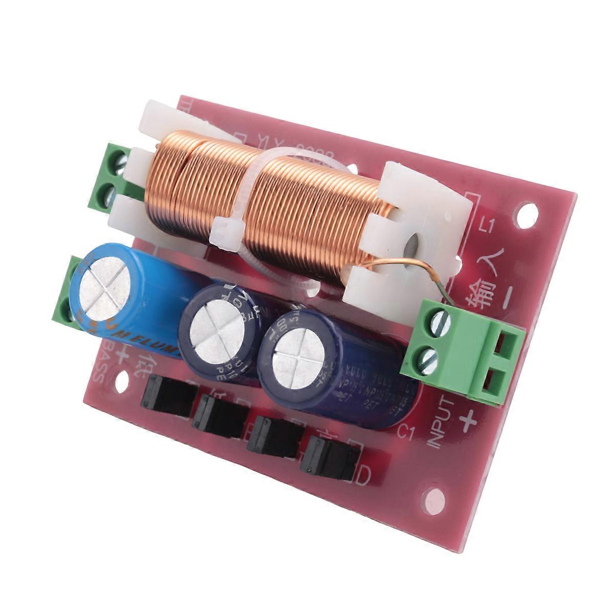 400W Crossover 2 Way High-Low 4-16 Ohm Frequency Divider for Speaker