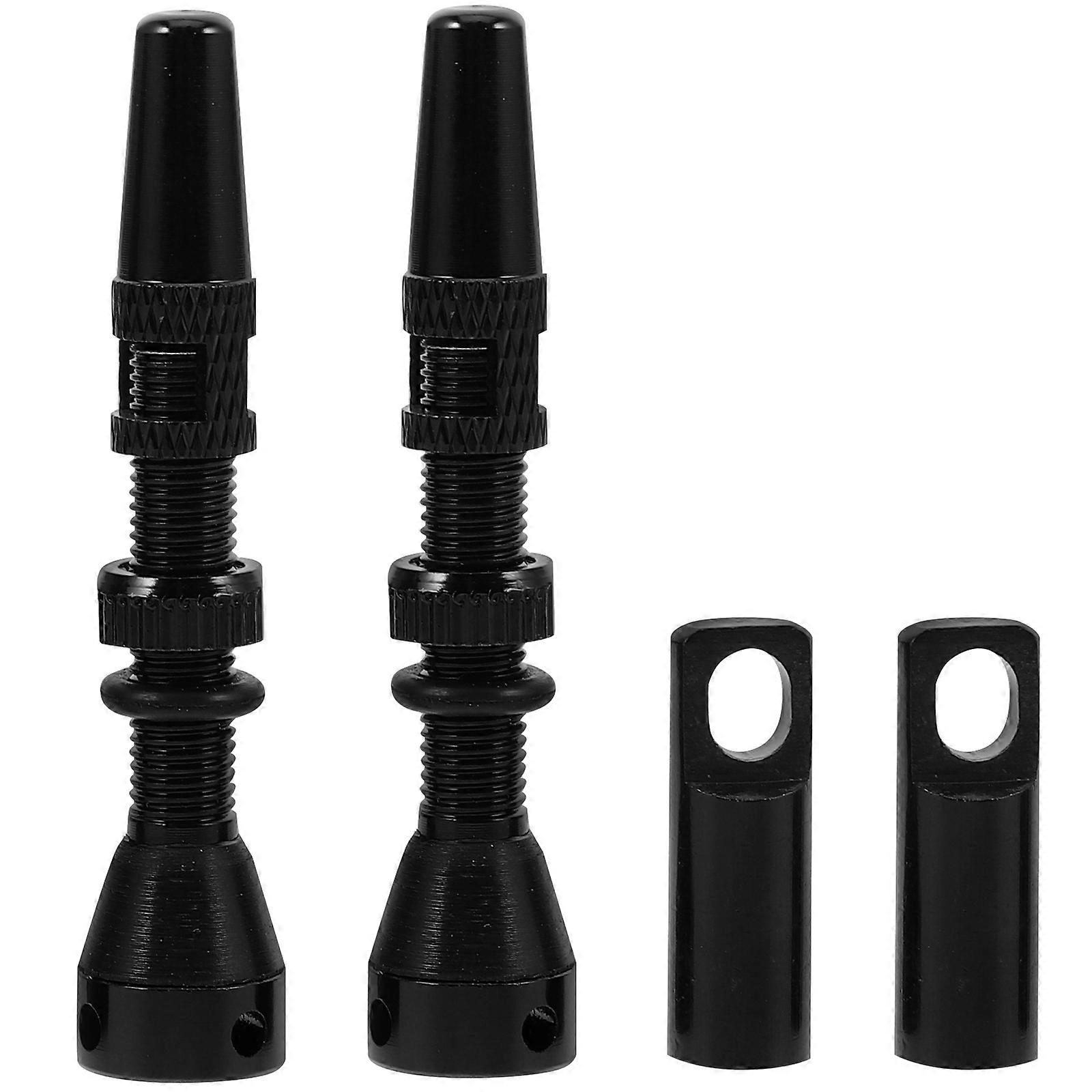 Tire Valve Stems Silicone Material Innovative Design Suitable For Cyclists 1Set