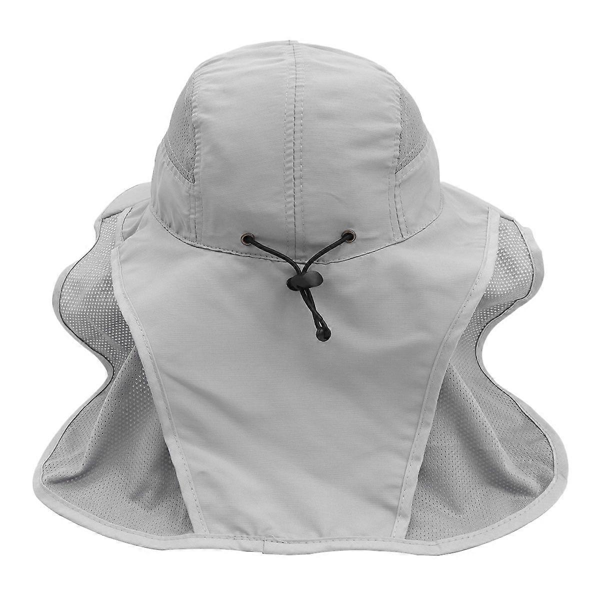 Here's a refined and compelling product title and description for your **Light Grey Sun Protection Fishing Hat**:

 

### **Product Title:**

**Light