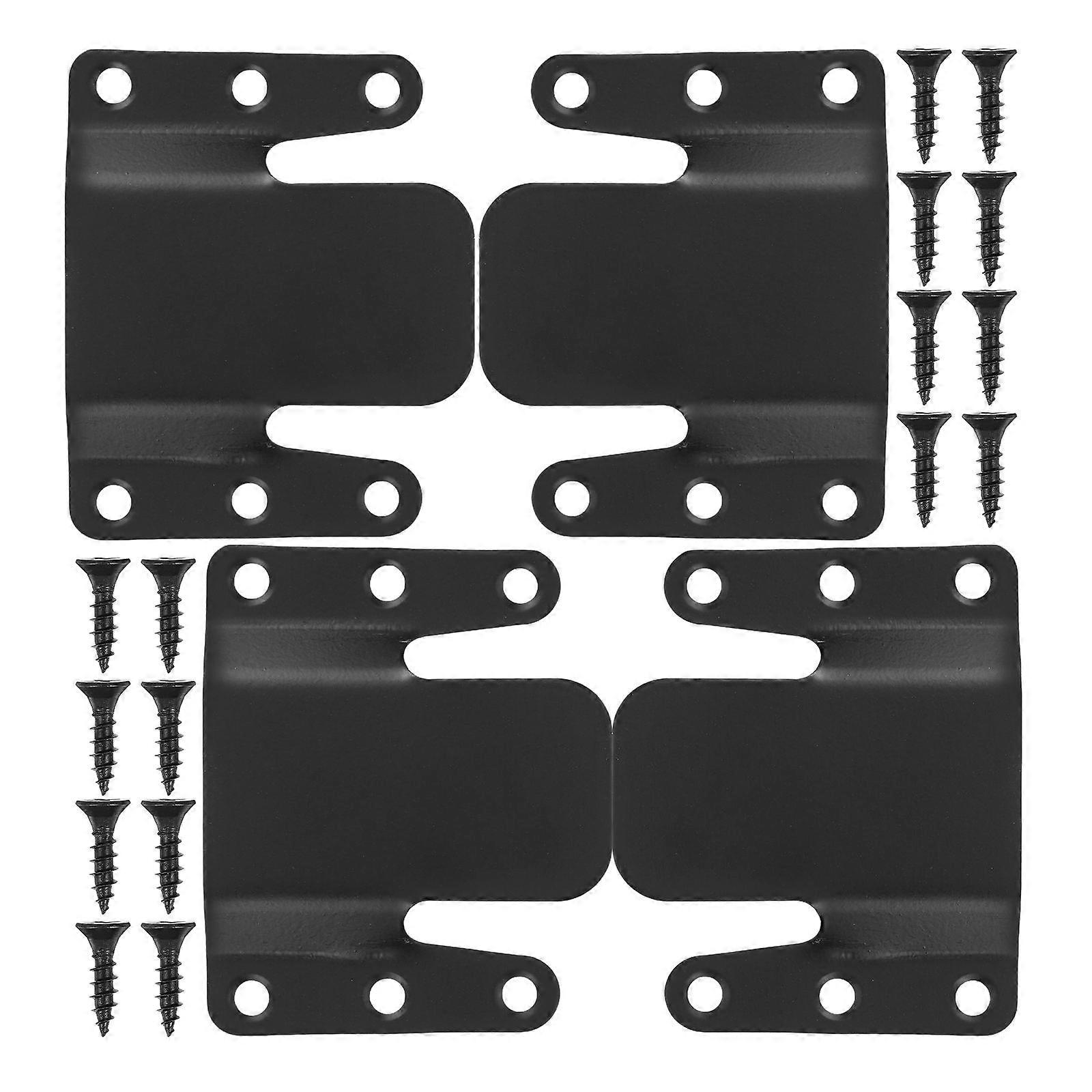4pcs Sectional Couch Connectors Interlocking Clips for Modular Furniture, Strong Fasteners for Secure and Easy Sofa Arrangement in Living Room