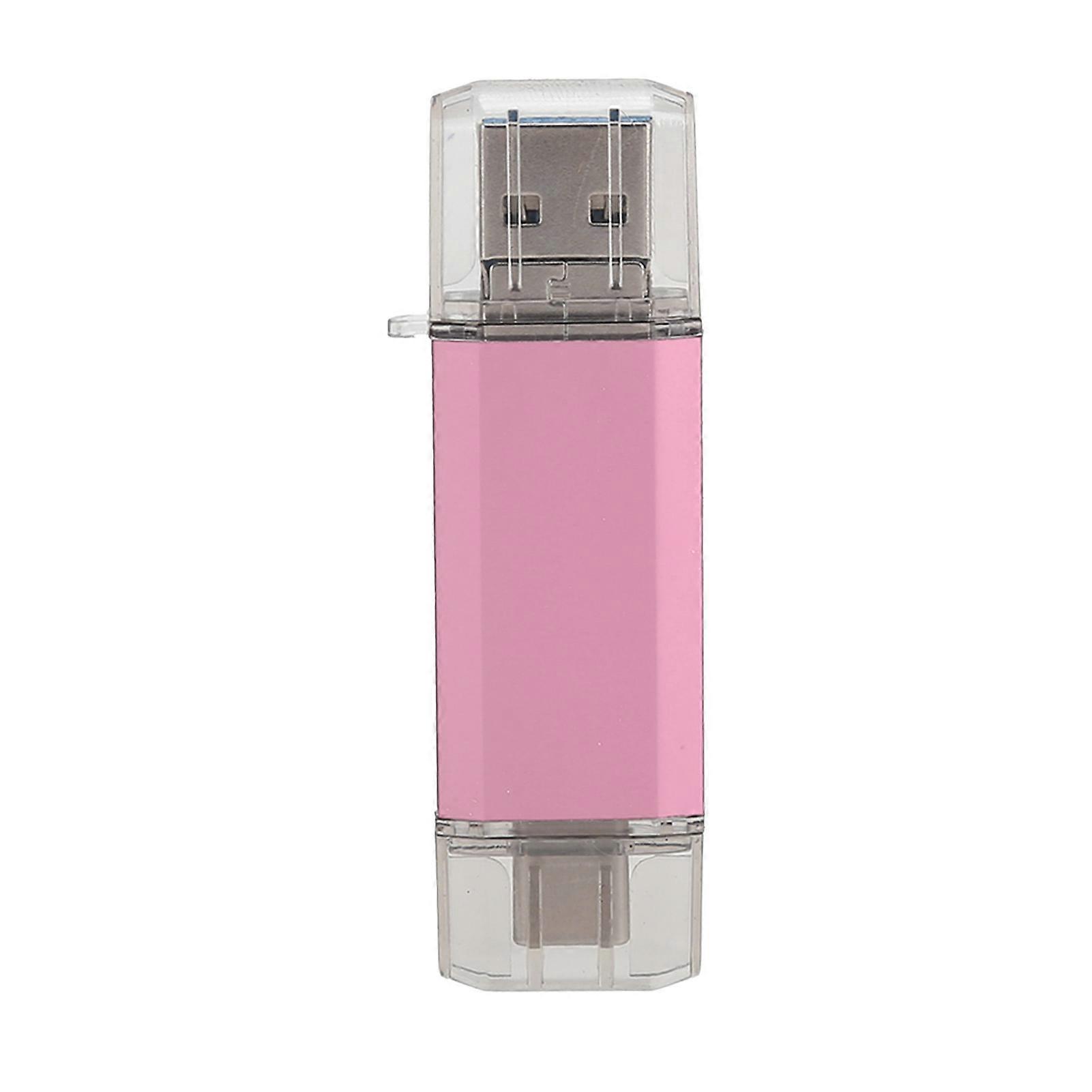 U 3 in 1 Aluminum Alloy HighSpeed Rose Gold USB3.0 Flash Disk for Mobile Phones Computers(16GB )