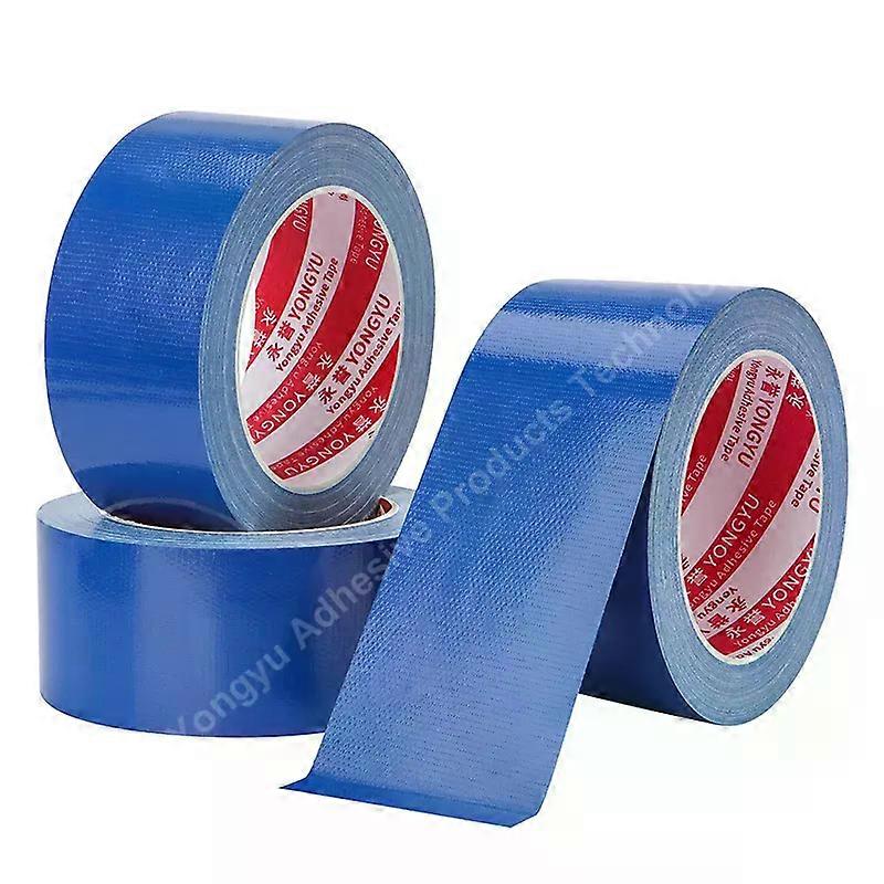 Blue heavy-duty pipeline tape flexible residue free hand torn - batch value for repair suitable for indoor and outdoor use