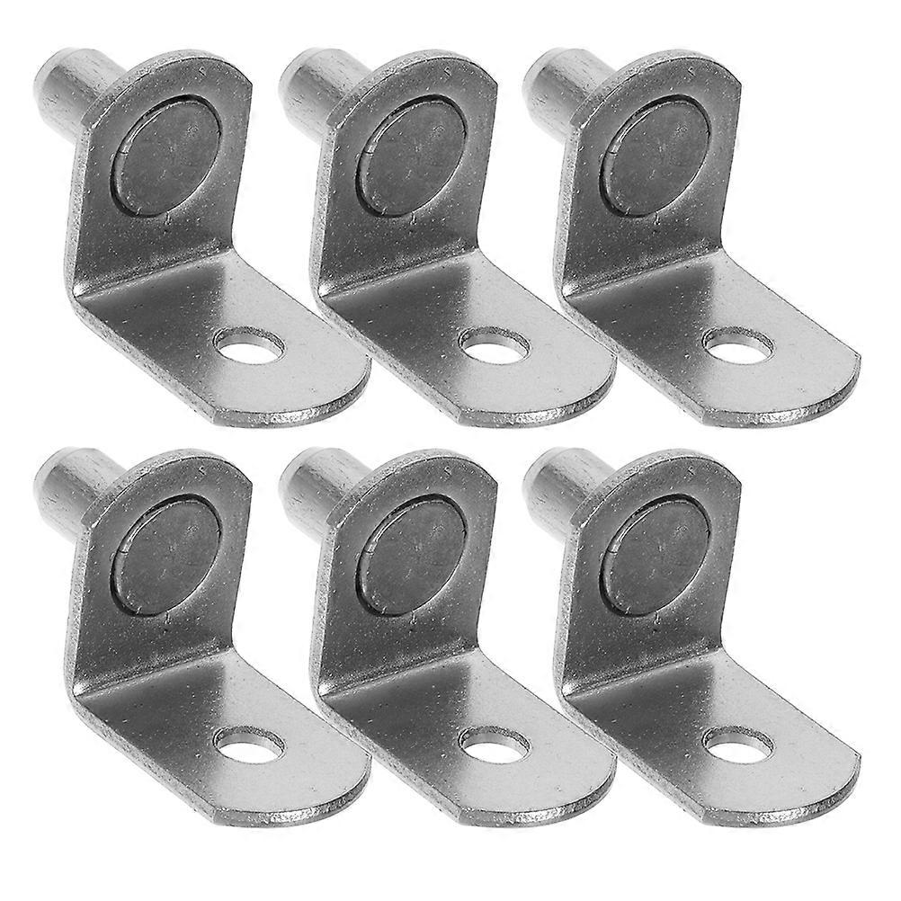 Metal Support Pegs Bookcase Shelf Bracket for Sturdy Home Use 100Pcs