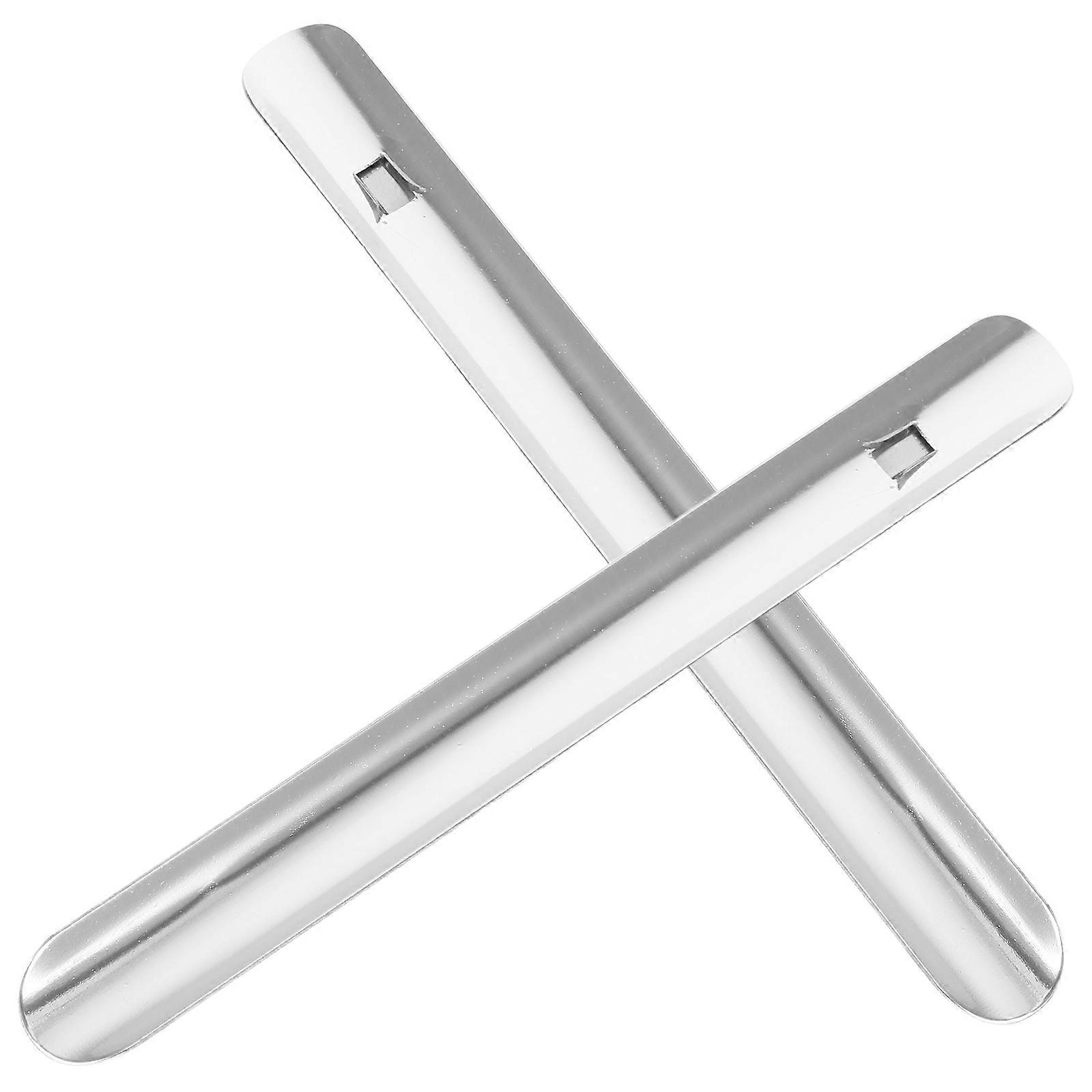 Stainless Steel Crumb Sweeper Portable Cleaning Tool for Home and Restaurant Use, Easy Clip Design, Non Scratch Surface