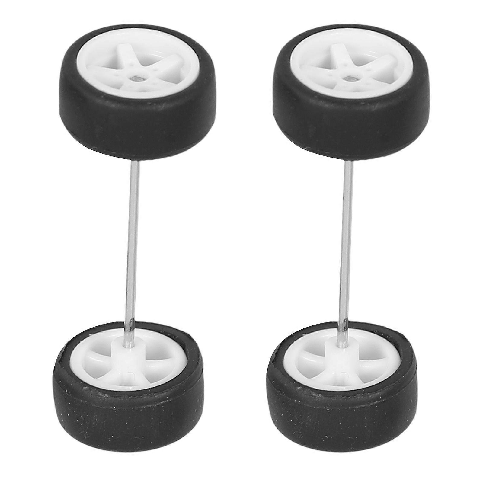 Toy Car Supplies Replacement Wheels for Toy Car Model Sleek Design 1.10X1.10X0.50CM 1 Set