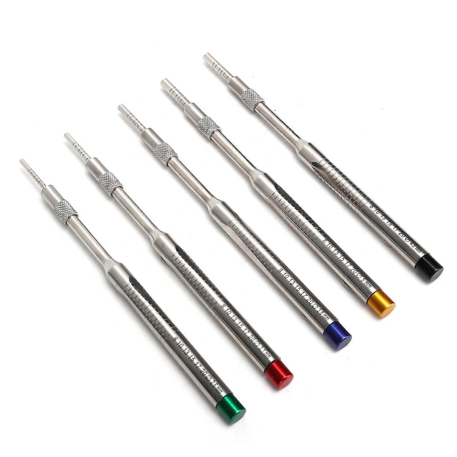 5pcs Dental Implant Osteotome Maxillary Sinus Lift Tool Straight Dentist Oral Accessory